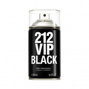 Spray Corporal Carolina Herrera 212 VIP Black Masculino 250ml