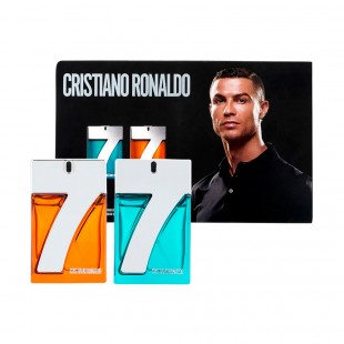 Kit Perfumes Cristiano Ronaldo CR EDT Origins Masculino 30ml + Fearless 30ml