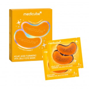 Patch para Olhos Medicube Kojic Acid Turmeric Vita Jelly Mask 6 Pares