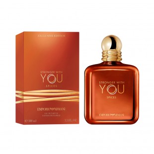 Perfume Emporio Armani Stronger With You Spices EDP Masculino 100ml