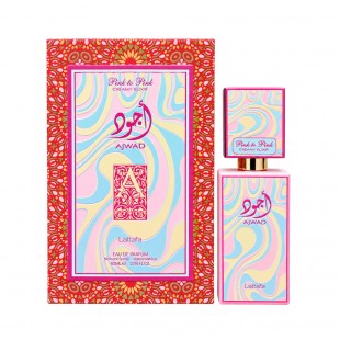 Perfume Lattafa Ajwad Pink Pink Creamy Elixir EDP Feminino 60ml
