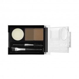 Kit de Maquiagem Nyx Eyebrow Cake Powder Dark/Brown