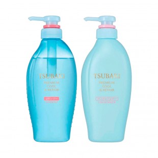 Kit Capilar Shiseido Tsubaki Premium Cool & Repair Shampoo + Condicionador 450ml