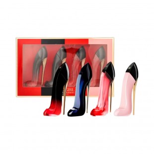 Kit Perfumes Miniatura Carolina Herrera Good Girl Feminino 4 x 7ml
