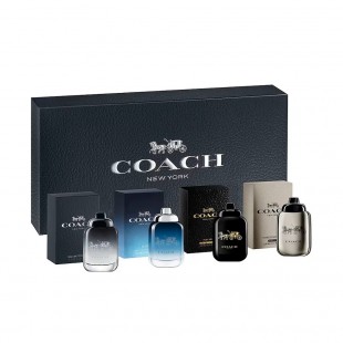 Kit Perfumes Miniatura Coach Masculino 4 x 4.5ml