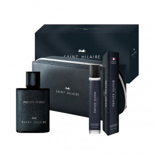Kit Perfume Saint Hilaire Private Elixir EDP Masculino 3pcs