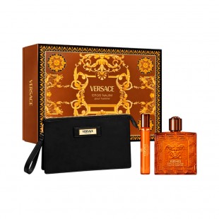 Kit Perfume Versace Eros Najim Parfum Masculino 3pcs