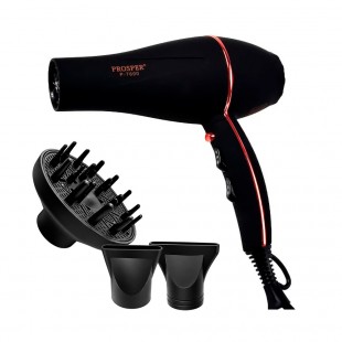 Secador Prosper P-7600 220V com Difusor Preto